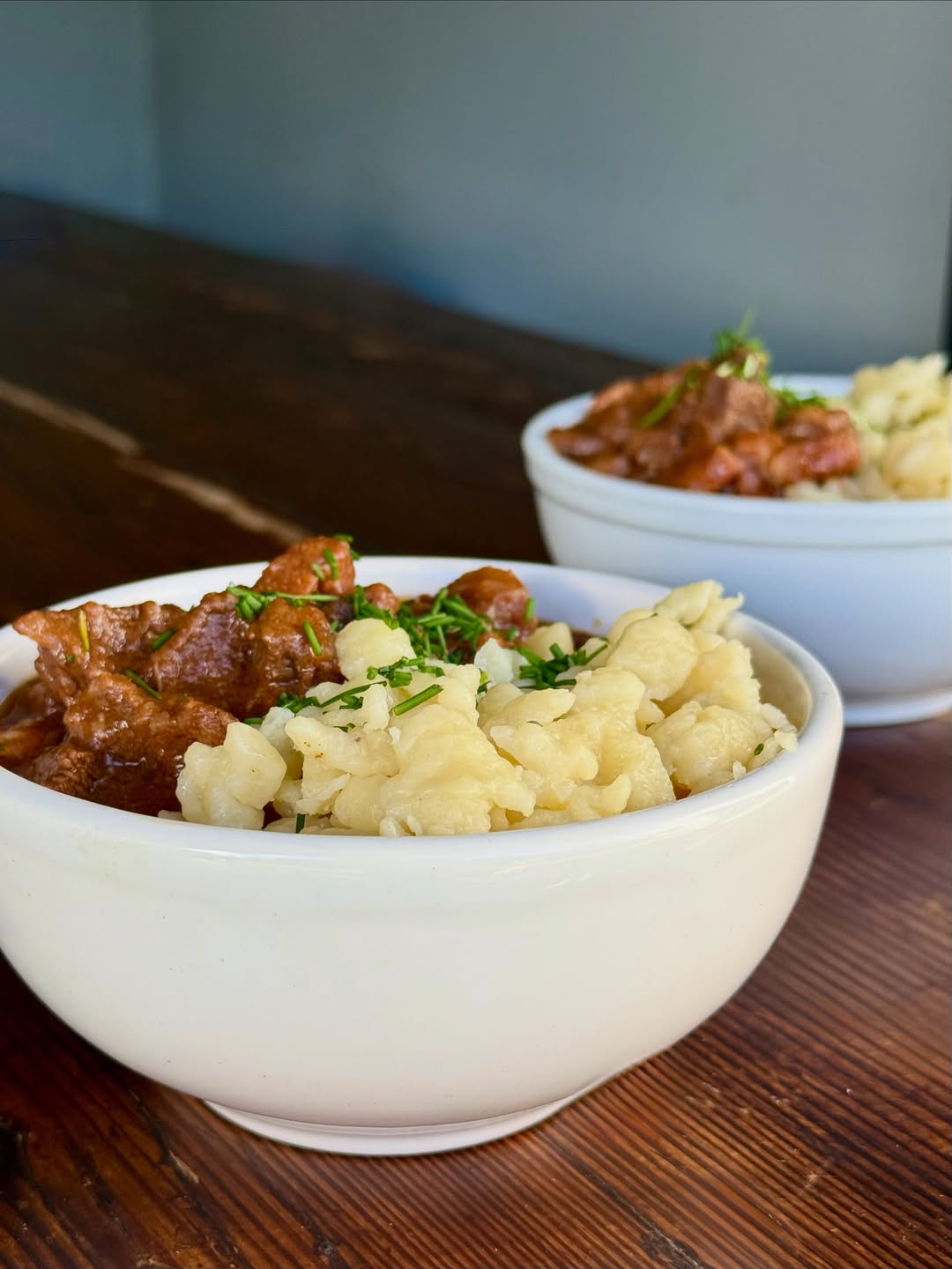 Menú Goulash con spaetzle + recepción - Imagen 3