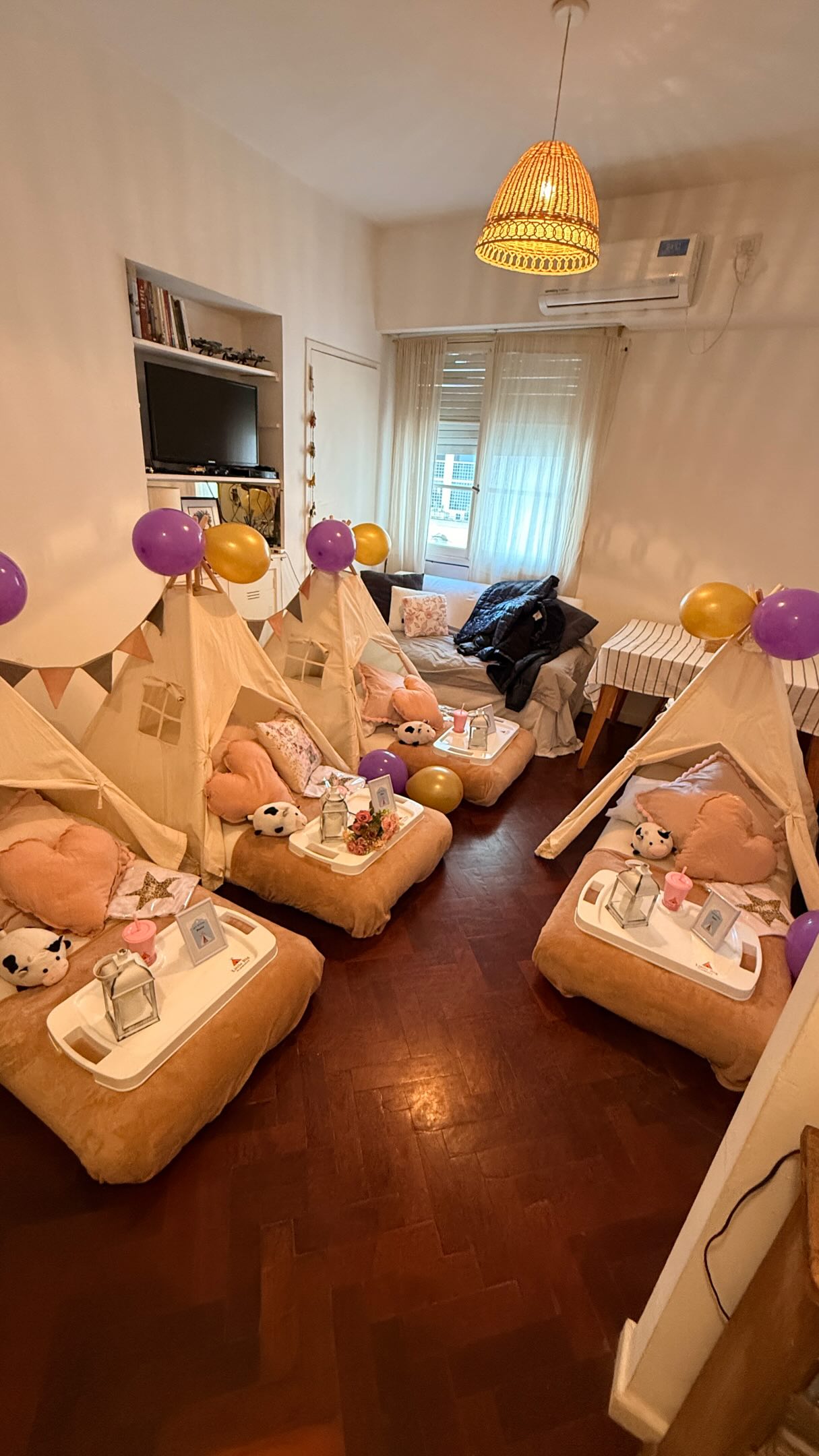 Pijamada deluxe con teepees a domicilio - Imagen 2