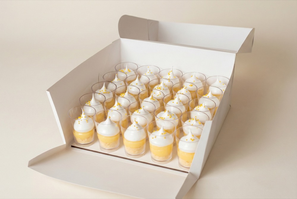 Caja de 25 vasitos de lemon pie - Imagen 2