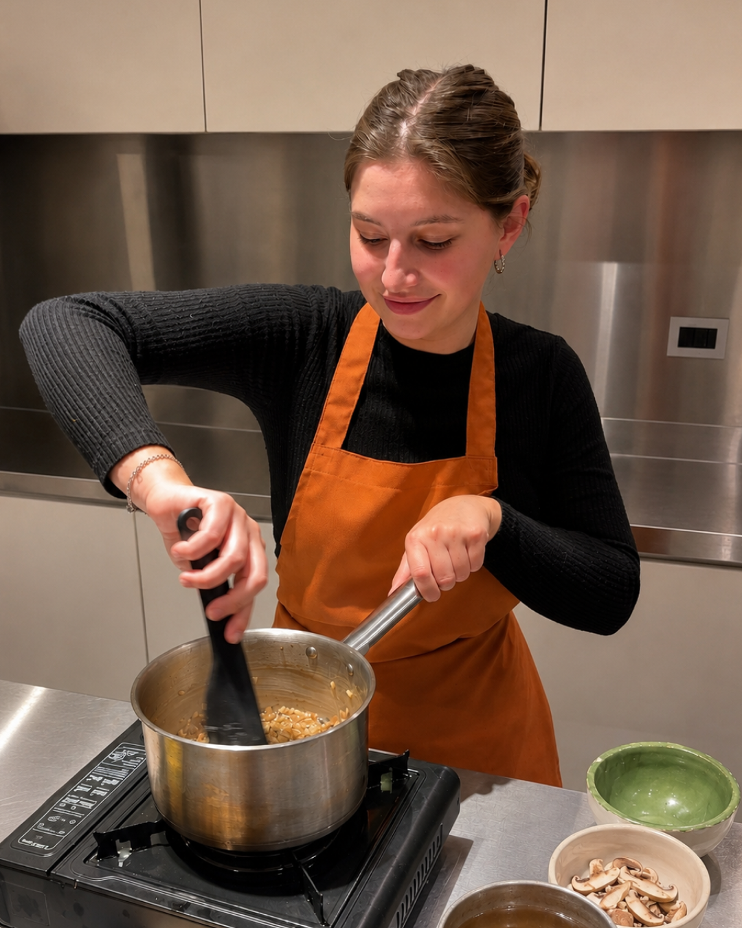 Aquí y Ahora · Taller de risotto para grupos - Imagen 2